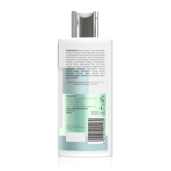 989 OPTIMA Szampon z minerałami z Morza Martwego i trawą cytrynową / 300ml